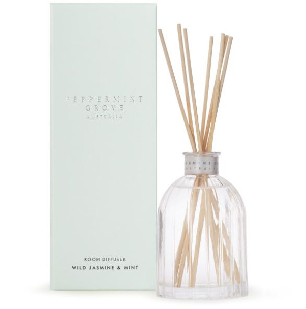 Peppermint Grove Wild Jasmine & Mint Room Diffuser 100ml