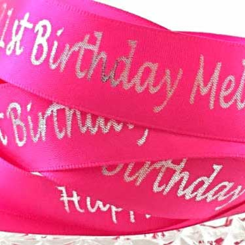 personalised ribbon melbourne