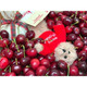 Cherry Gift + Christmas Pudding + Merry Christmas Hamper with Message Bear