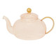 Cristina Re Rose Glass Teapot