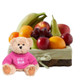Mothers Day Basket + Message Bear