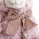 Blush Pink Super Soft Teddy Bear Luke (20cmH)