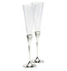 Vera Wang With Love Silver Toasting Flute Pair
