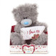 Custom teddy bear valentines day