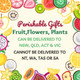 Fruit Baskets and Fruit Hampers