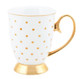 Cristina Re Mug Polka Gold Ivory