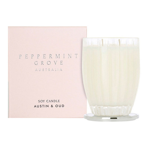 Austin & Oud 350g Peppermint Grove Candles
