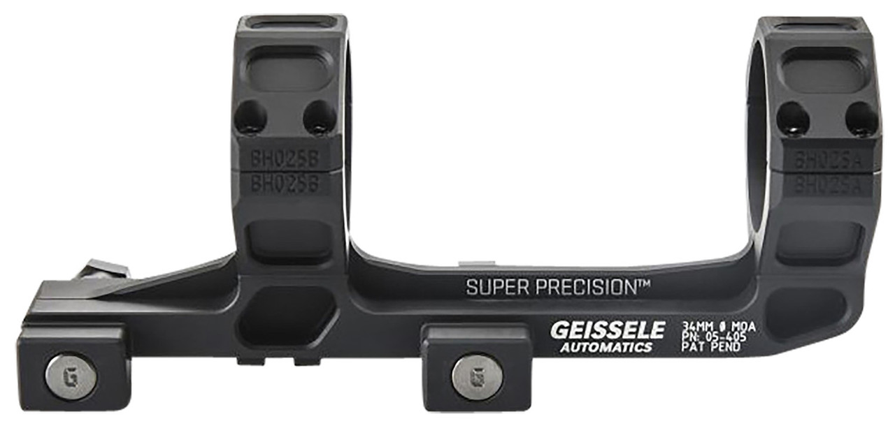 Geissele Super Precision 34MM Extended Length Mount - Black (05-405B)-img-0