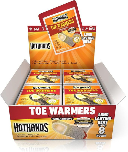 HotHands TT240U Toe Warmers 40 Pair DS