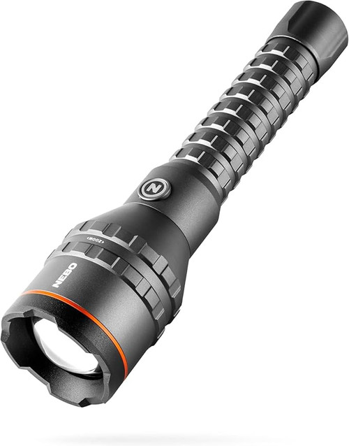 NEBO NEBFLT1029 Davinci 10000L Flashlight Gray 100/400/1,000 Lumens White LED DS