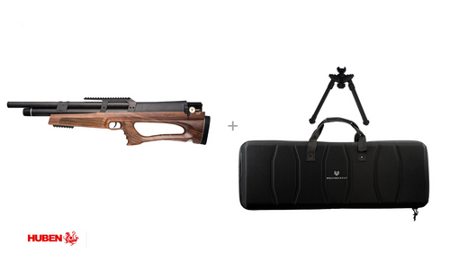 Huben · K1 Special Edition · Cal .25 (6.35mm)Semi-rigid Case Add weaver rail and bipod