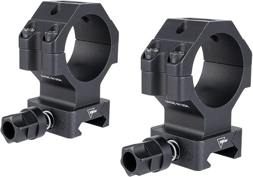 Trijicon AC22075 Scope Rings with Q-LOC Technology Matte Black 35mm Extra High DS