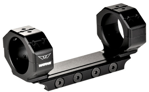 Warne 7821M Precision Mount Scope Mount/Ring Combo Black Anodized 34mm 0 MOA DS