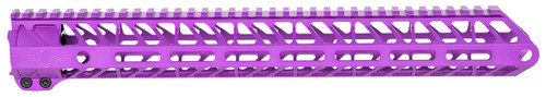 Timber Creek Outdoors ME15HGPPA Enforcer 15 Inch Hand Guard M-LOK Purple Anodized DS
