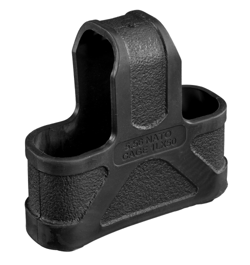 Magpul MAG001BLK Original Magpul Made of Rubber w/ Black Finish for 5.56x45mm NATO Mags/ 3 Per Pack [DS]