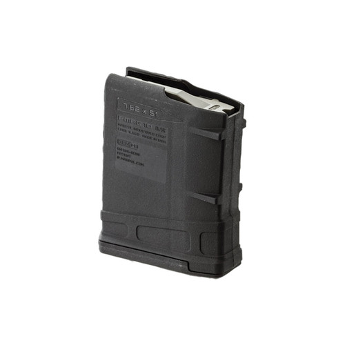 Magpul PMAG Gen M3 LR-308, GII, SR-25 308 Winchester Magazine 10 Rounds in Black Polymer