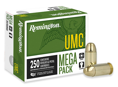 Remington Ammunition 23781 UMC Mega Pack 45ACP 230gr Full Metal Jacket 250 Per Box [DS]