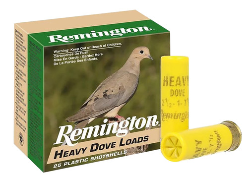 Remington Ammunition 28779 Heavy Dove Loads 20Gauge 2.75" 1oz 8Shot 25 Per Box [DS]