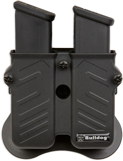 Bulldog MXM Max Multi-Fit Mag Holder OWB Black Polymer Paddle Ambidextrous Hand DS