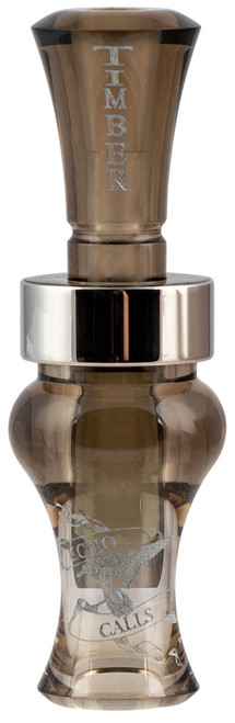 Copy of Echo Calls 77730 Timber Single Reed Mallard Hen Sounds Attracts Ducks Smoke Gray Acrylic DS