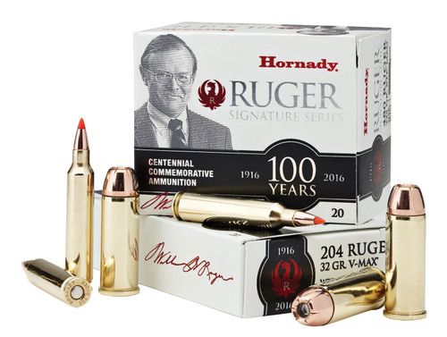 Hornady 83214 V-Max 204 Ruger 32 GR 20 Bx [DS]