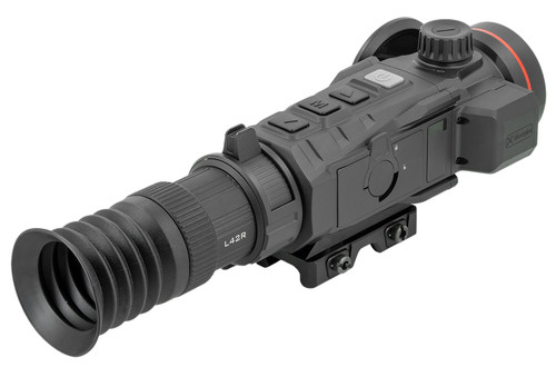 Nocpix RICO2L42R RIco 2 L48R LRF Thermal Weapon Sight Black 4x42mm Multi- 1 DIY/1 Dynamic/6 Static Reticle, 384x288, 12 Microns, 60 Hz Resolution, Zoom Digital 4x DS