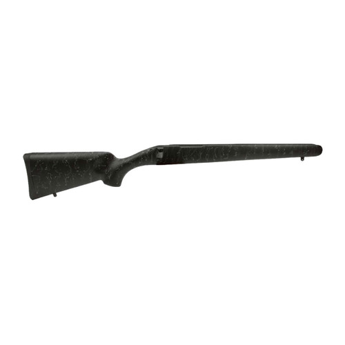 Sporter CF Stock for LA Remington 700 Black w/Gray Webbing [DS]