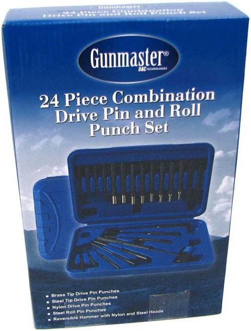 DAC GMPUNCH24 Drive Pin & Roll Punch Set Universal 24 Pieces