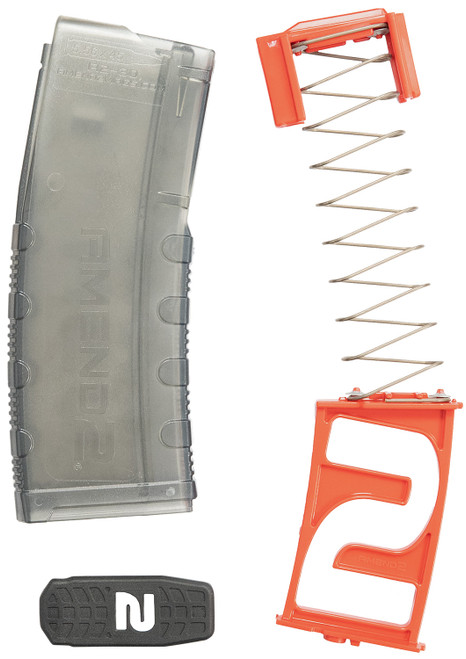 Amend2 556MODCS1030 MOD-C 10rd Fits AR-15 Smoke Polymer [DS]