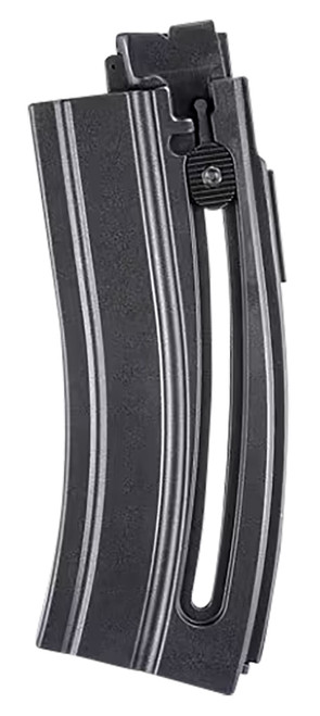Hammerli Arms 576620 OEM Replacement Magazine 20rd 22 LR Fits Hammerli Tac R1C Black Steel [DS}