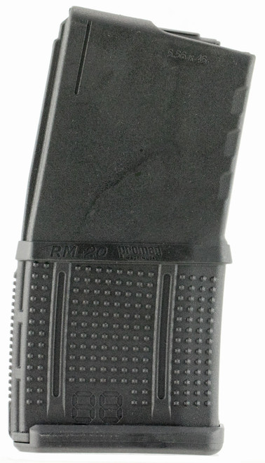 ProMag RM20 Standard 20rd Detachable w/Roller Follower 5.56x45mm Fits AR-15 Black DuPont Zytel Polymer [DS]
