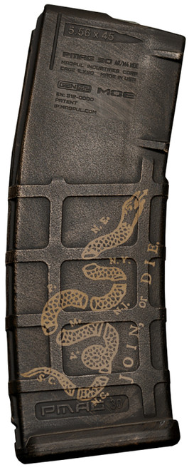 Weapon Works 228052 PMAG GEN M2 MOE 30rd Fits AR/M4 Join Or Die Polymer [DS]