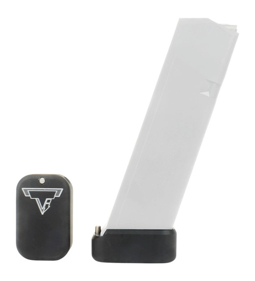 Taran Tactical GBP940-001 Base Pad Fits Glock 9/40 Black Aluminum [DS]