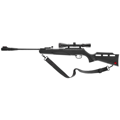 Umarex, Targis Hunter Max Air Rifle, Break Barrel, .22 Pellet, 800 Feet Per Second, Matte Finish, Black, Included 3-9X32mm Scope, Nucleus Rail, Single Shot, Silencair Non-Removable Suppressor