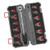 Real Avid AVMF13WS Master -Fit 13 Piece Crowfoot Wrench Set Gray/Red AR-Platform Heavy Duty Torque Wrench Handle 13 Pieces DS