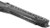 Mdt Sporting Goods Inc 105379BLK JAE-700 G4 Chassis Black Anodized Aluminum, Adj. Cheekrest, Interchangeable Grips, Full Length M-LOK Rail, Adj. Mag Well, Removable Panels, Rubber Palm Rest, QD Sling Cups, Fits Short Action Rem 700 DS