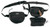 Bulldog BD860 Fanny Pack Medium Black Nylon Ambidextrous DS