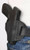 Bulldog MLBS Molded OWB Black Leather Belt Slide Fits Bersa Thunder 380 Fits Ruger LCP Fits Sig 230 Right Hand DS