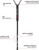 Bog-Pod 1100477 Havoc Monopod, Black Aluminum with Foam Grip & Rubber Feet, USR Yoke, 360 Degree Rotation, 23-49" Vertical Adj. DS