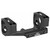Warne LRSKEL34TW Skeletonized Scope Mount/Ring Combo Extended Black Anodized 34mm Tube MSR Ultra High Rings 20 MOA DS