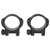 Warne 7240M Scope Rings Mountain Tech Matte Black 35mm Low 0 MOA DS