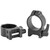 Warne 214LM Vertical Rings Maxima Matte Black 30mm Medium Quick Detach 0 MOA DS