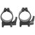 Warne 214LM Vertical Rings Maxima Matte Black 30mm Medium Quick Detach 0 MOA DS