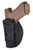 1791 Gunleather 4WH5SBLR 4-Way IWB/OWB 05 Stealth Black Leather Belt Clip Fits S&W M&P/Springfield XD/Glock 17/HK VP9 [DS-SS]