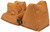 Allen 15125 Shooting Rest Combo Filled Front & Rear Light Brown Leather DS