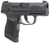 Sig Sauer 3659BXR3PMS P365 BXR Micro-Compact 9mm Luger 10+1, 3.10" Black Steel Barrel, Black Nitron Optic Ready/Serrated Slide, Black Stainless Steel Frame w/Picatinny Rail, Black Polymer Grips