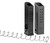 Kriss USA KVAMX2K10BL00 Mag-Ex2 Extension Kit Extended 10mm Auto 33rd Compatible w/Glock 20/40 Gen3-5 15rd Mag Black Polymer [DS]