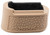 Hogue 18053 OverMolded Extension Base Pad Cobblestone Fits Sig Sauer P365X/XL 15rd FDE Rubber [SP]