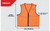Allen 15769 Deluxe Hunting Vest 2XL Orange Polyester DS