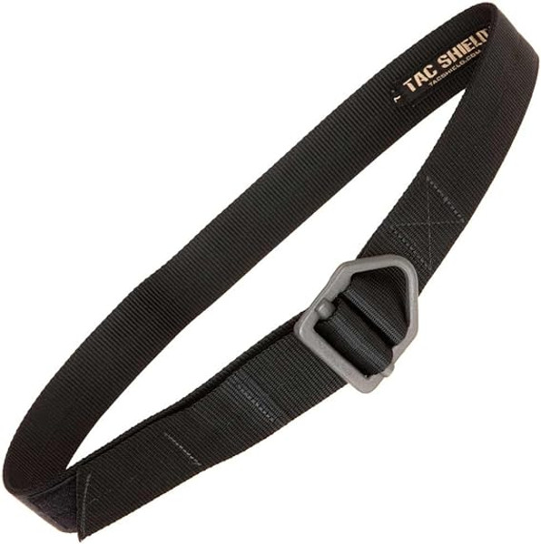 Tacshield T32SMBK Tactical Riggers Belt Black Webbing 30-34" 1.75" Wide Rigger Buckle Closure DS